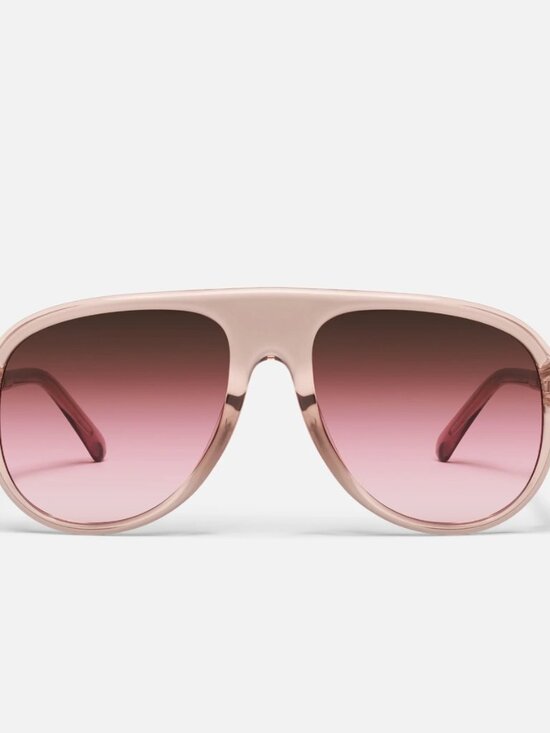 New Quay CHART TOPPER Doe Frame / Rouge Glow Sunglasses SKU 80903 W Case / Cloth main image 3